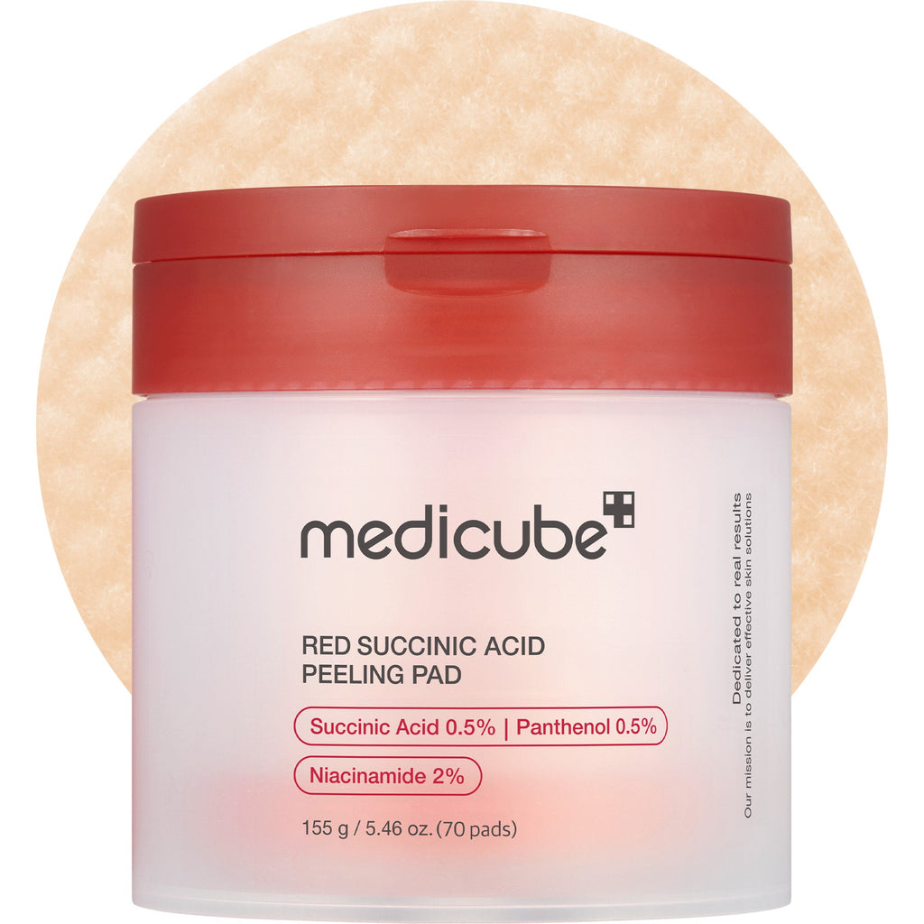 Red Succinic Acid Panthenol Pads G2