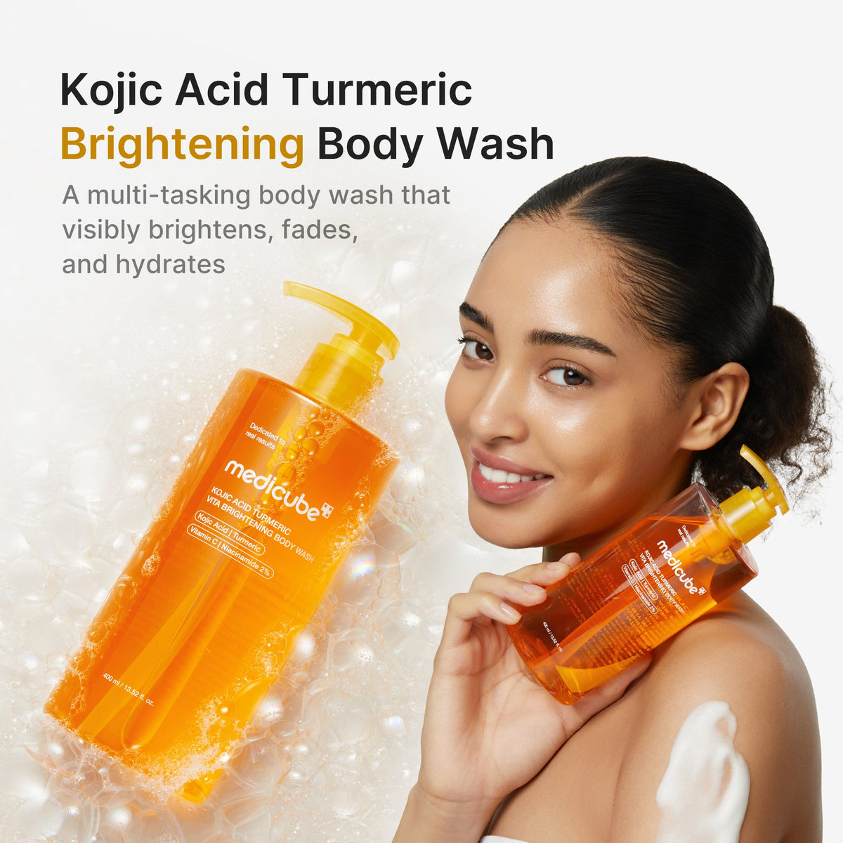 Kojic Acid Turmeric Brightening Body Wash E2