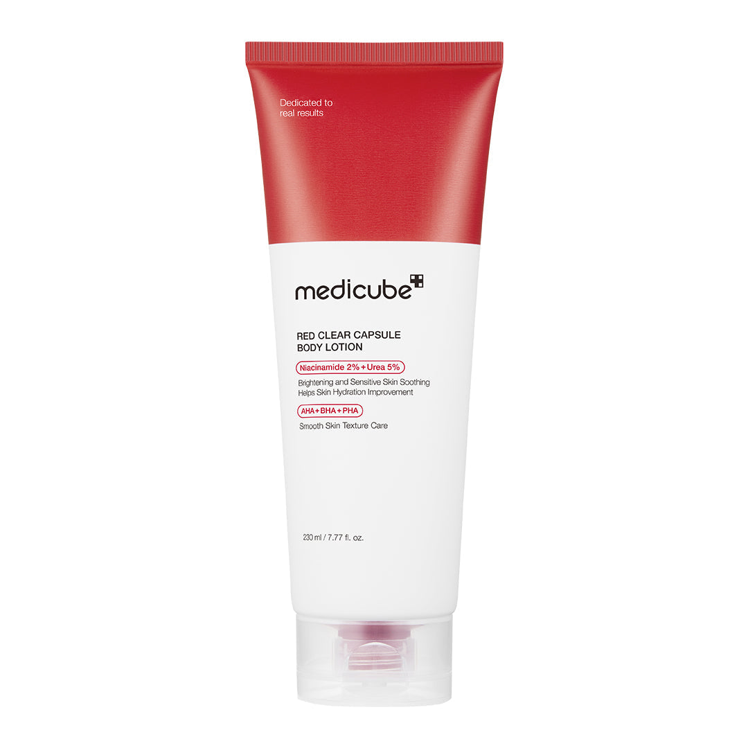 Red Clear Capsule Body Lotion A4