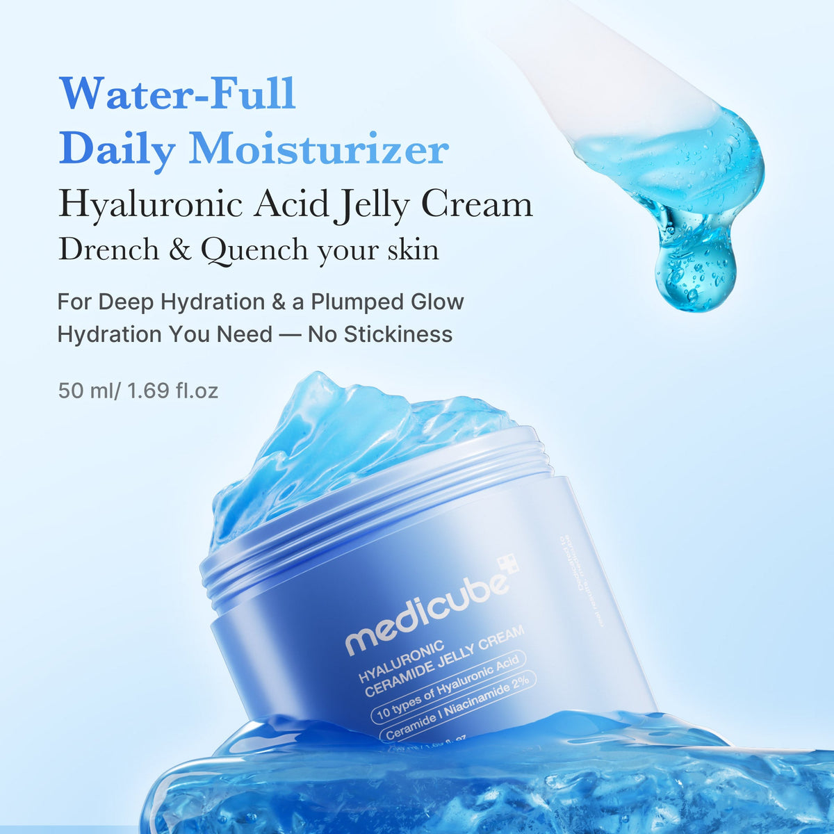 Hyaluronic Ceramide Moisturizing Jelly Cream A9