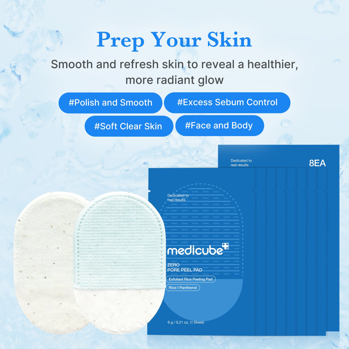 Zero Pore Peeling Pads (8ea) N6