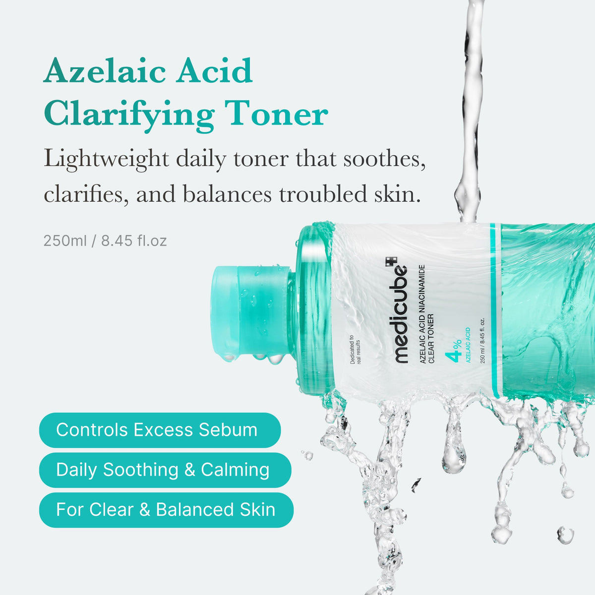 Azelaic Acid Niacinamide Clarifying Toner H7