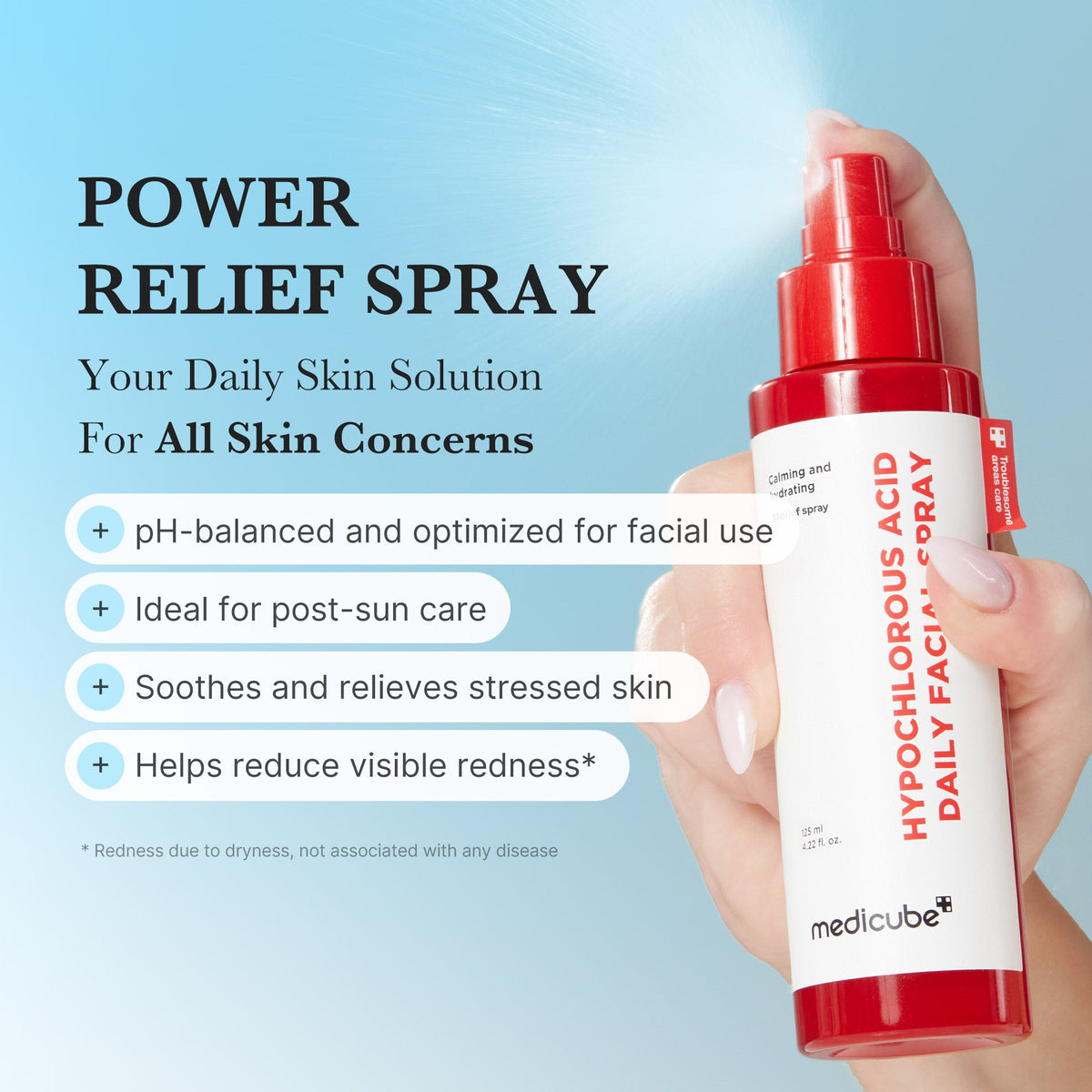 Hypochlorous Acid Power Soothing Spray F6