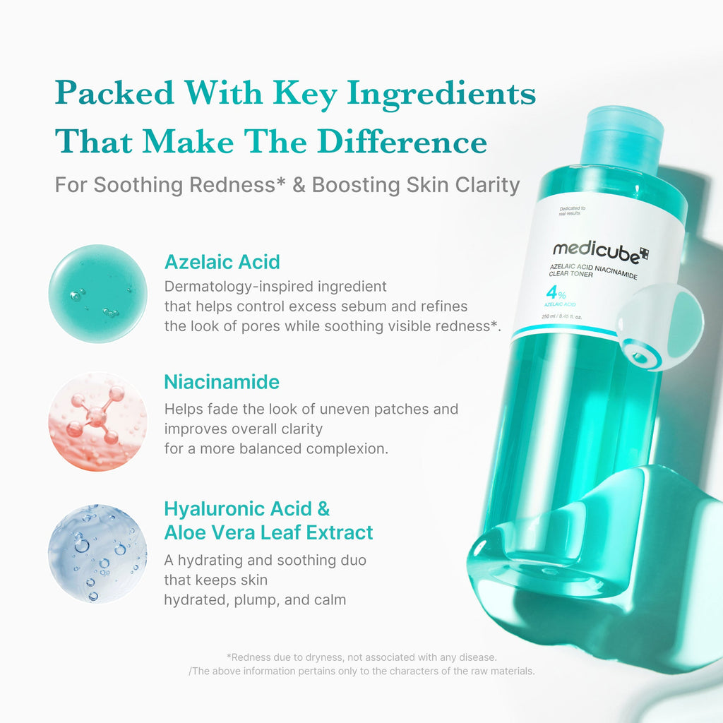 Azelaic Acid Niacinamide Clarifying Toner H7