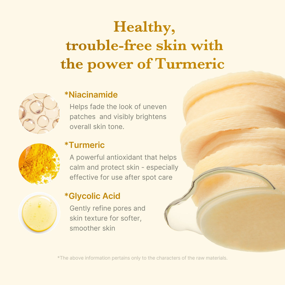 Kojic Acid Tumeric Toner Pad R3