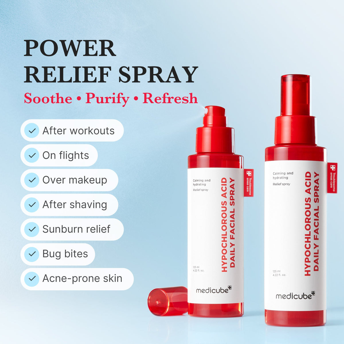 Hypochlorous Acid Power Soothing Spray F6