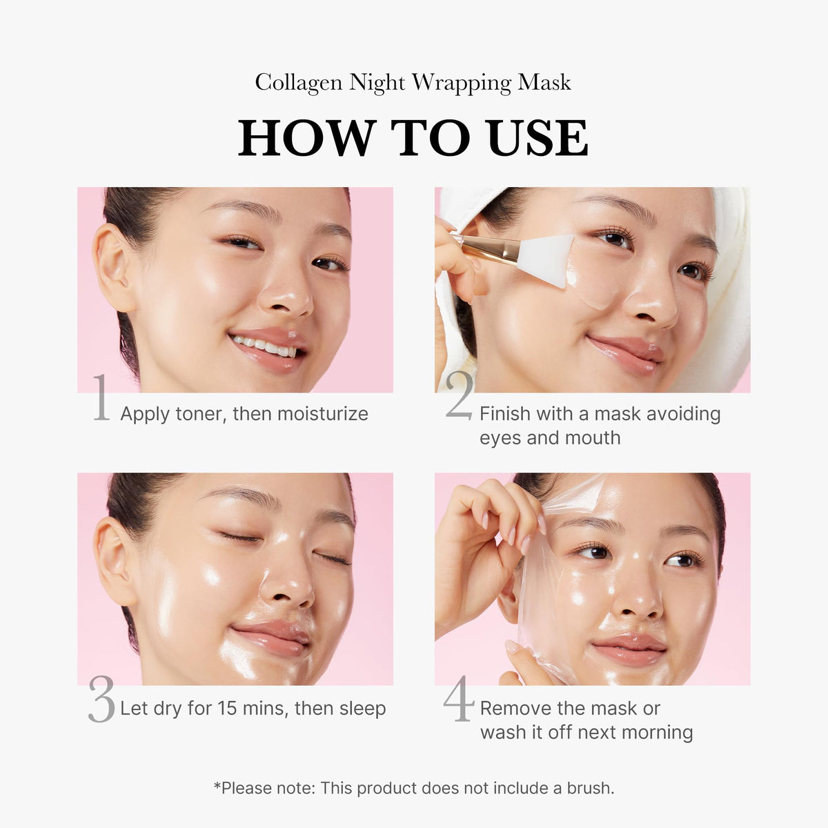Collagen Night Wrapping Mask F7