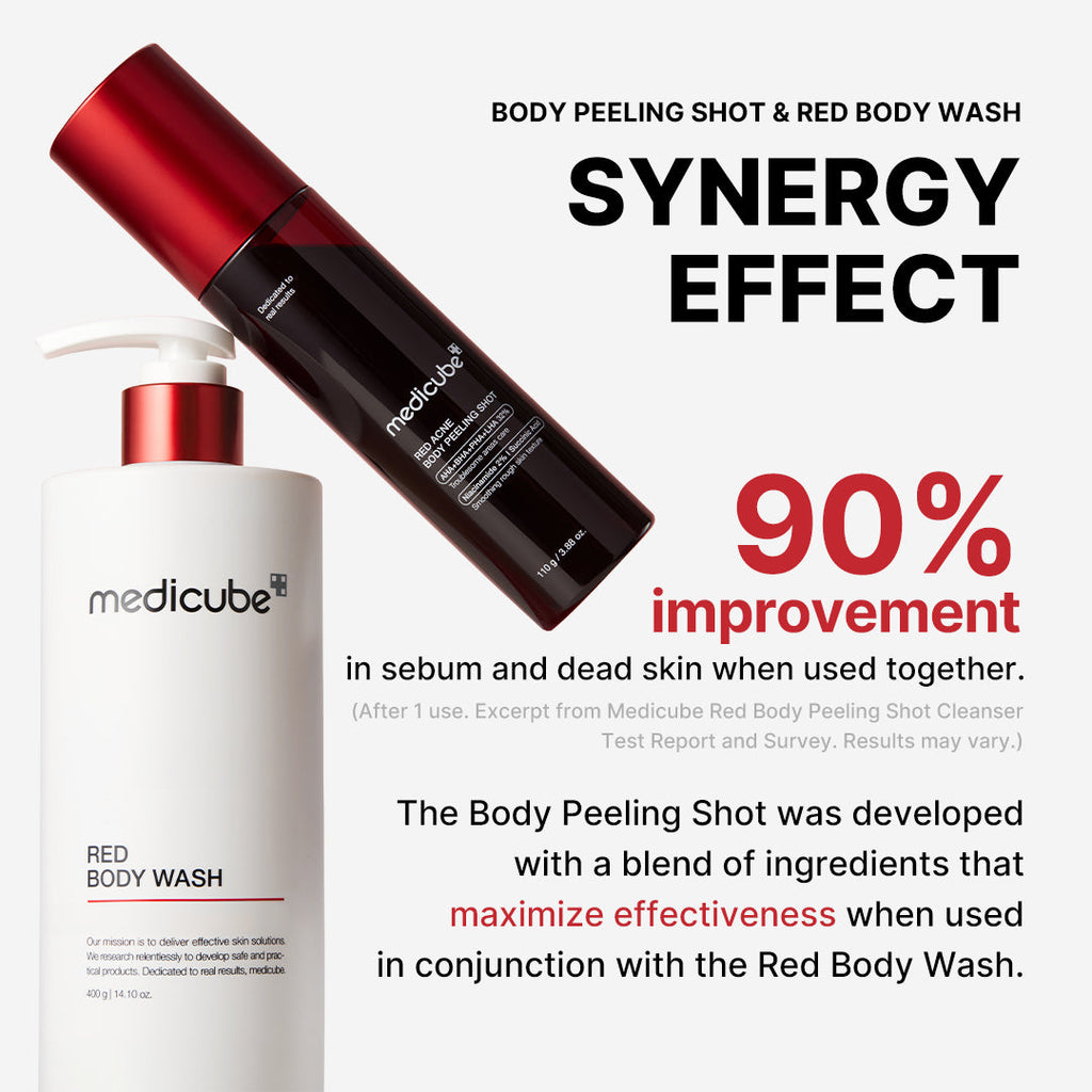 Red Body Peeling Shot Cleanser Q4