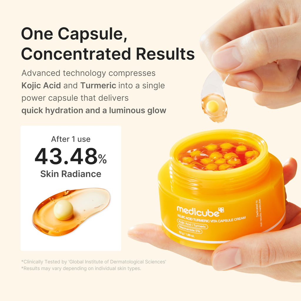 Kojic Acid Turmeric Vita Capsule Cream E7