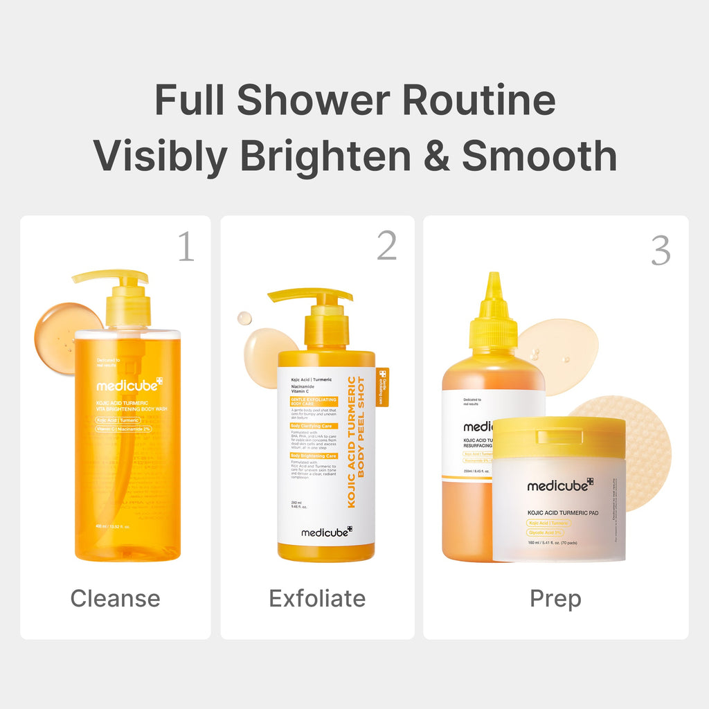 Kojic Acid Turmeric Brightening Body Wash M0