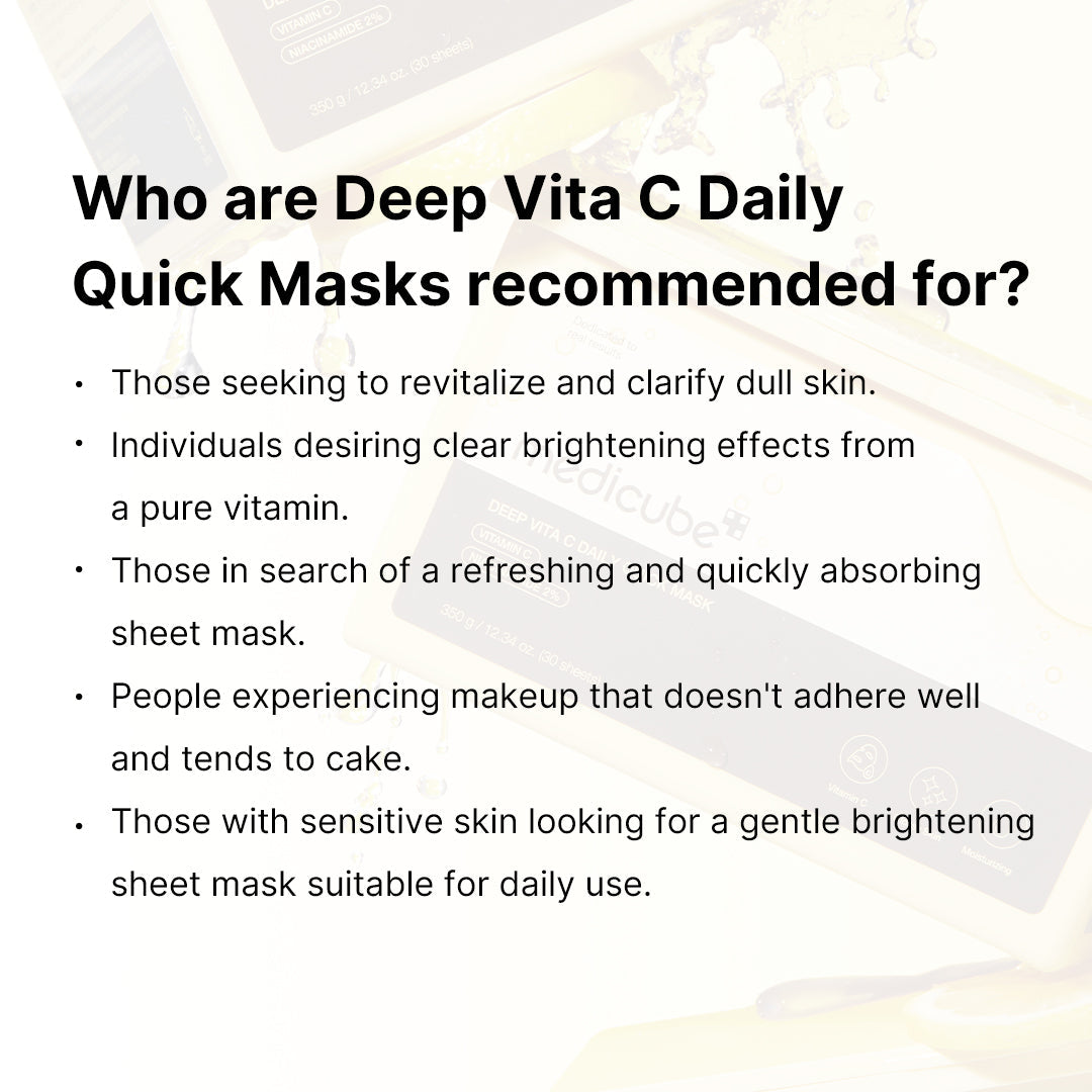 Deep Vita C Daily Quick Masks P0