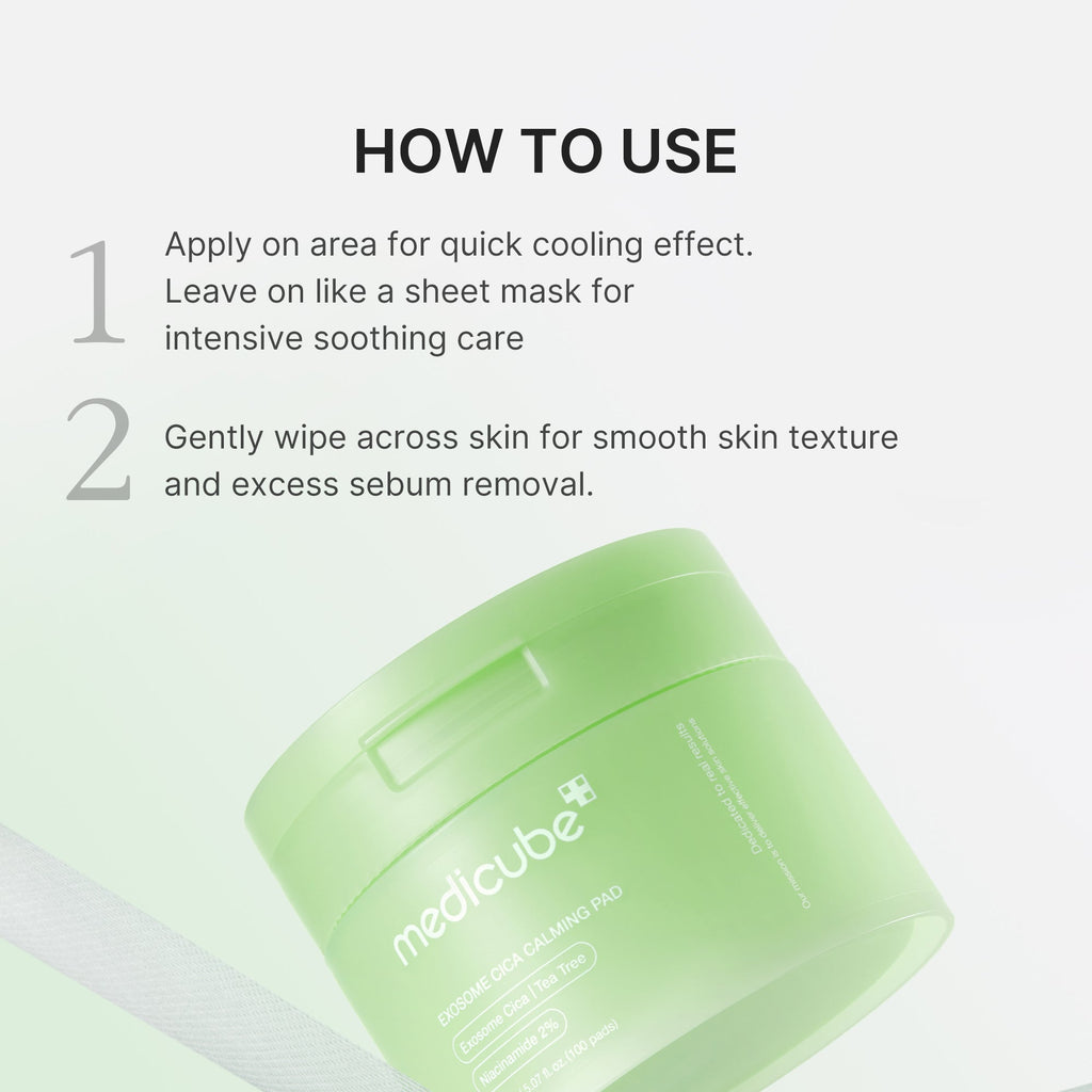 Exosome Cica Calming Toner Pads K7