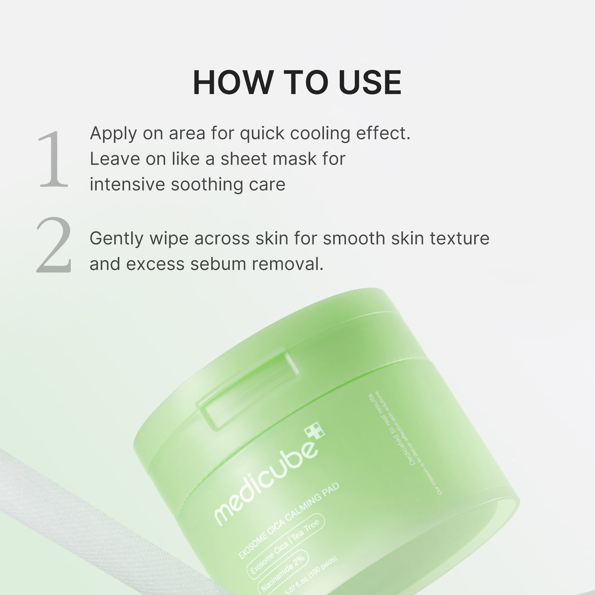 Exosome Cica Calming Toner Pads K7
