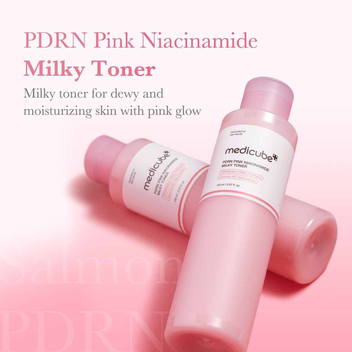 PDRN Pink Niacinamide Milky Toner I0