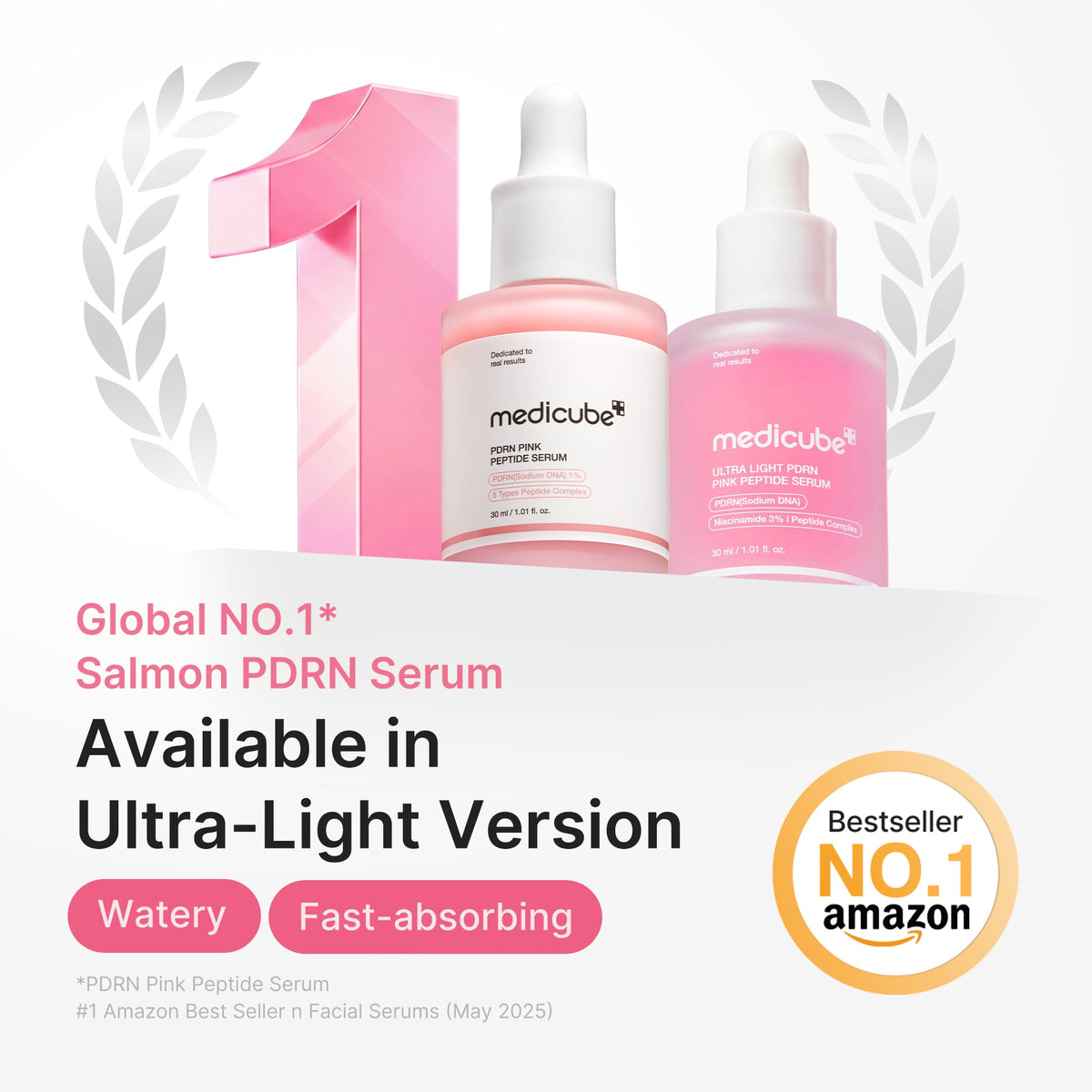 Ultra Light PDRN Pink Peptide Serum C7