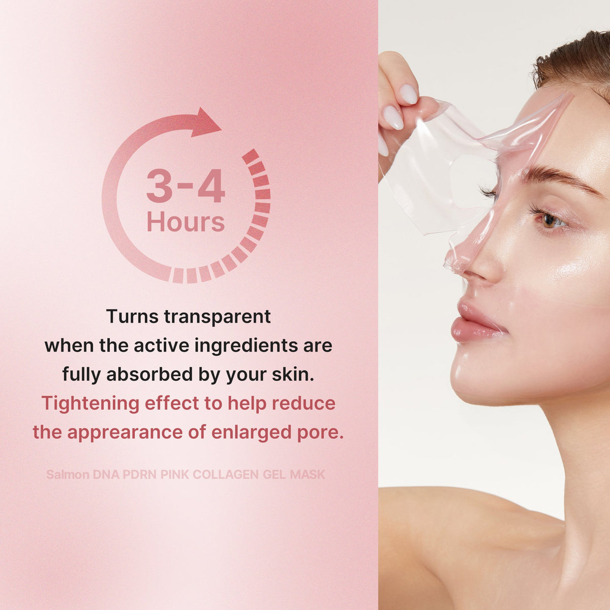 Salmon PDRN Pink Collagen Jelly Gel Mask K2