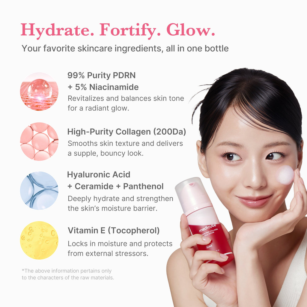 PDRN Pink Collagen Bubble Serum R8