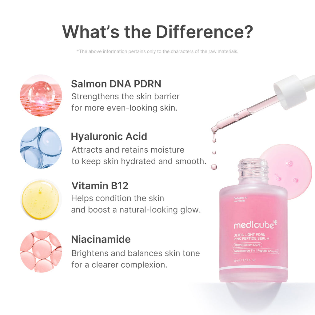 Ultra Light PDRN Pink Peptide Serum C7