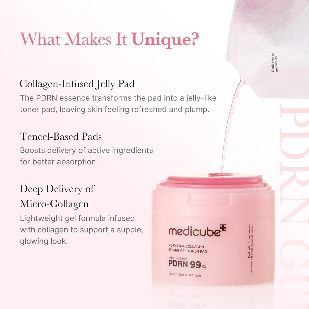 PDRN Pink Collagen Gel Toner Pad P3