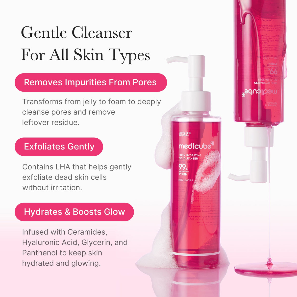 PDRN Pink Gel Cleanser A0