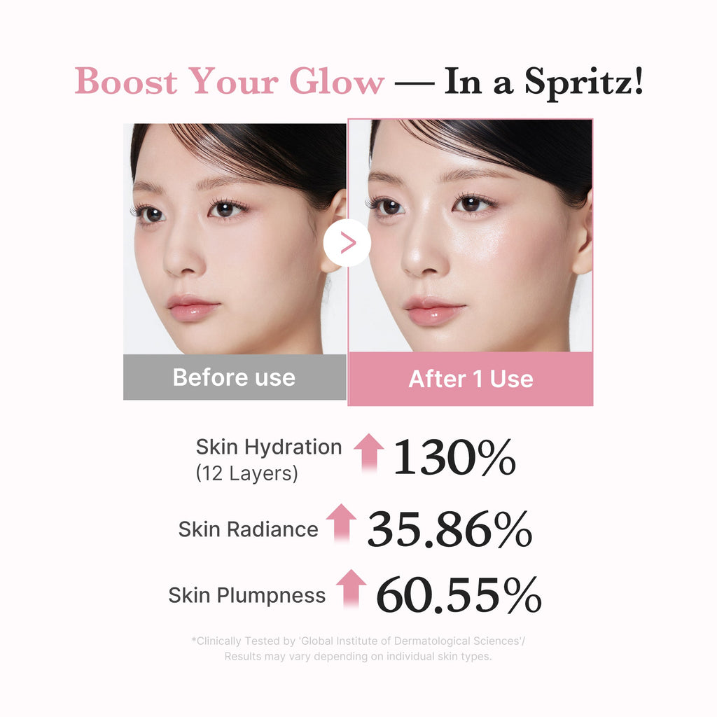 PDRN Pink Collagen Glow Jelly Mist Serum S9