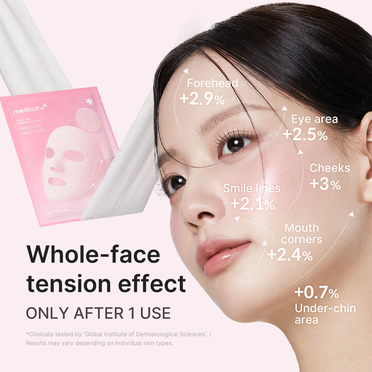 PDRN Pink Tension Up Mask I8