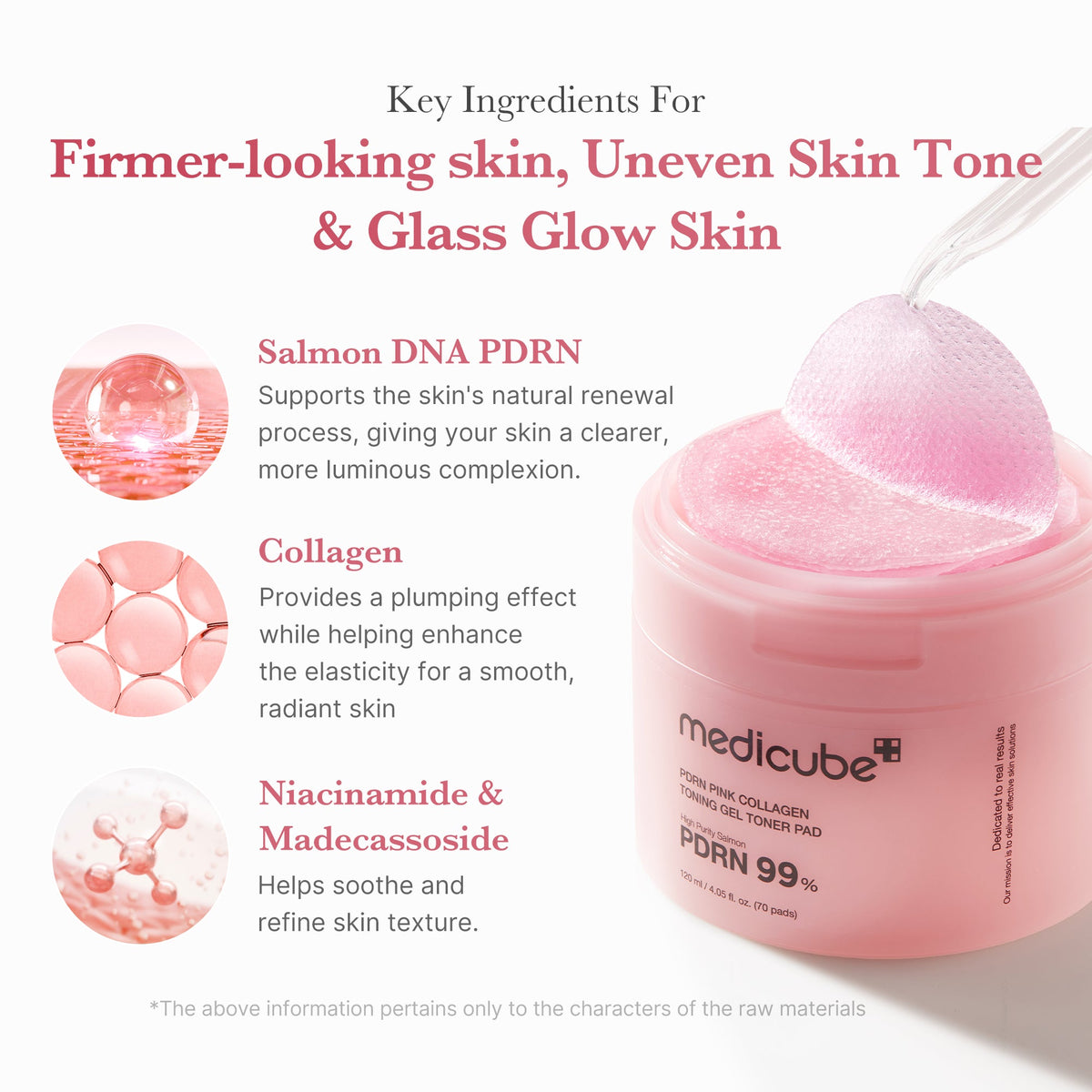PDRN Pink Collagen Gel Toner Pad P3