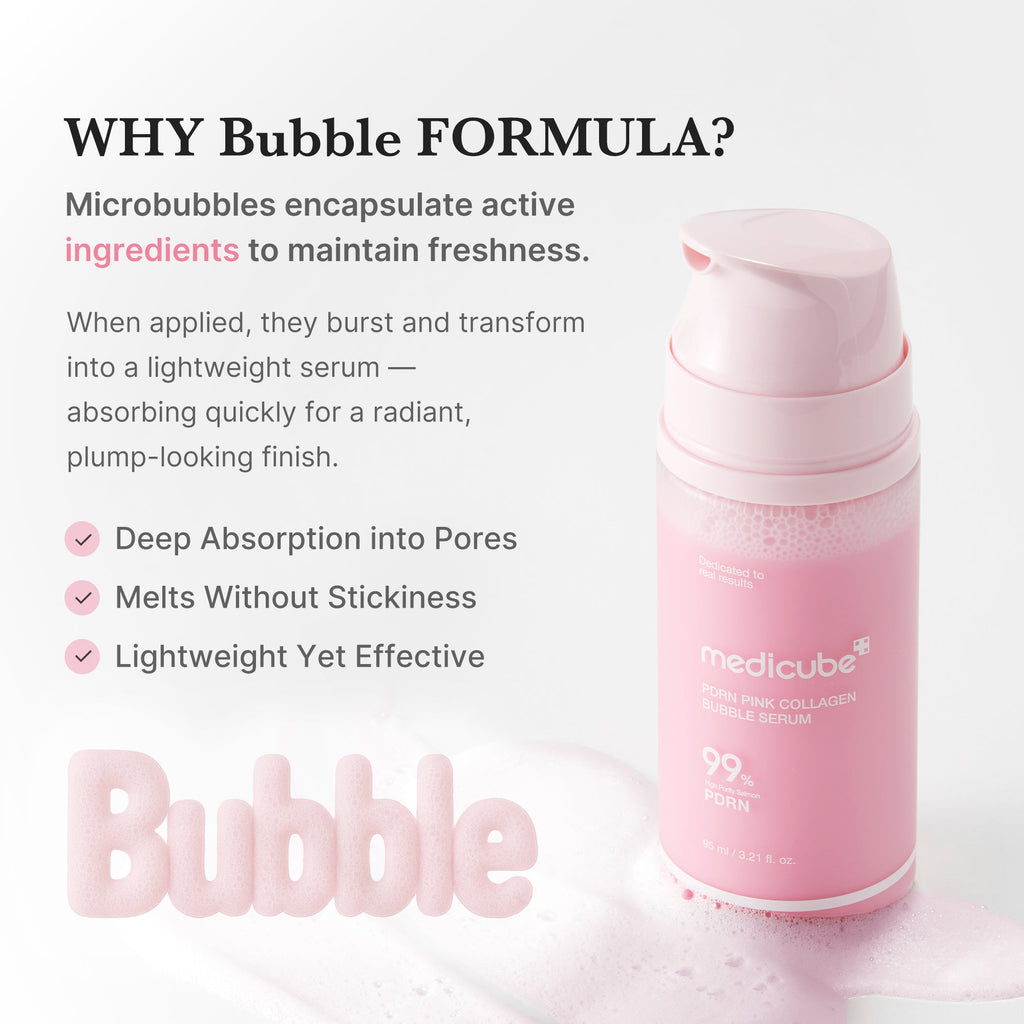 PDRN Pink Collagen Bubble Serum R8