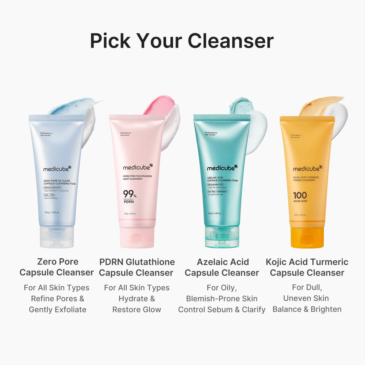 PDRN Pink Glutathione Capsule Foam Cleanser S7