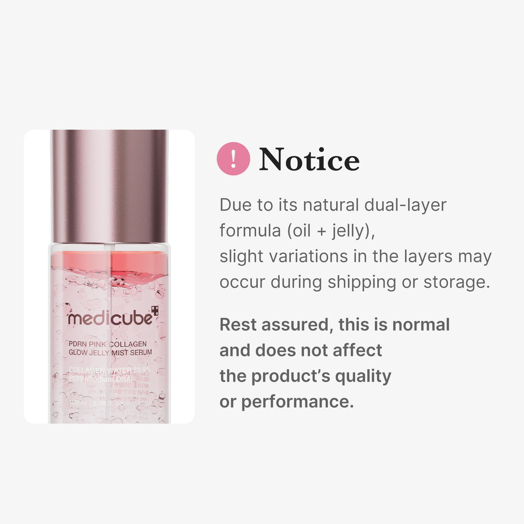 PDRN Pink Collagen Glow Jelly Mist Serum S9