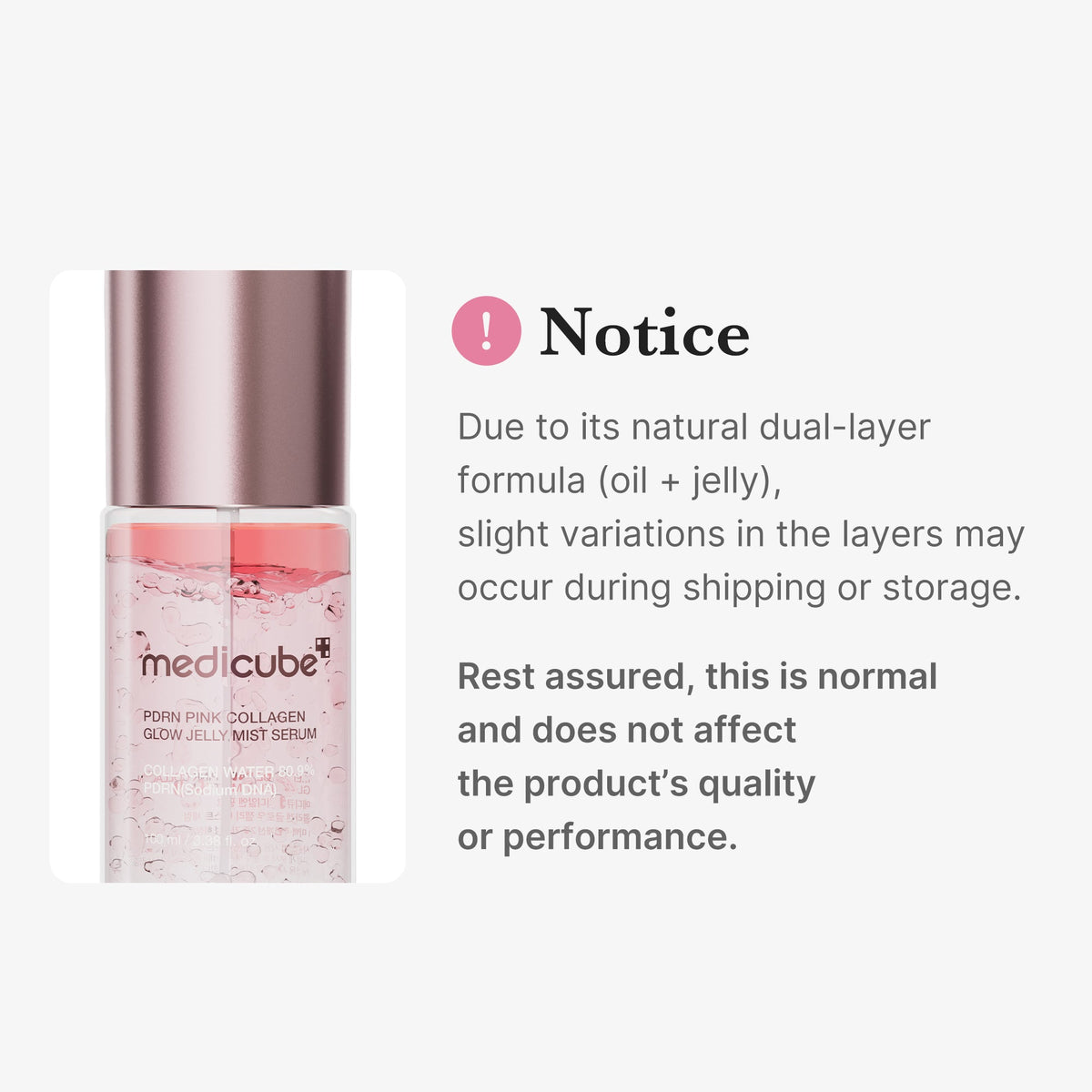 PDRN Pink Collagen Glow Jelly Mist Serum S9