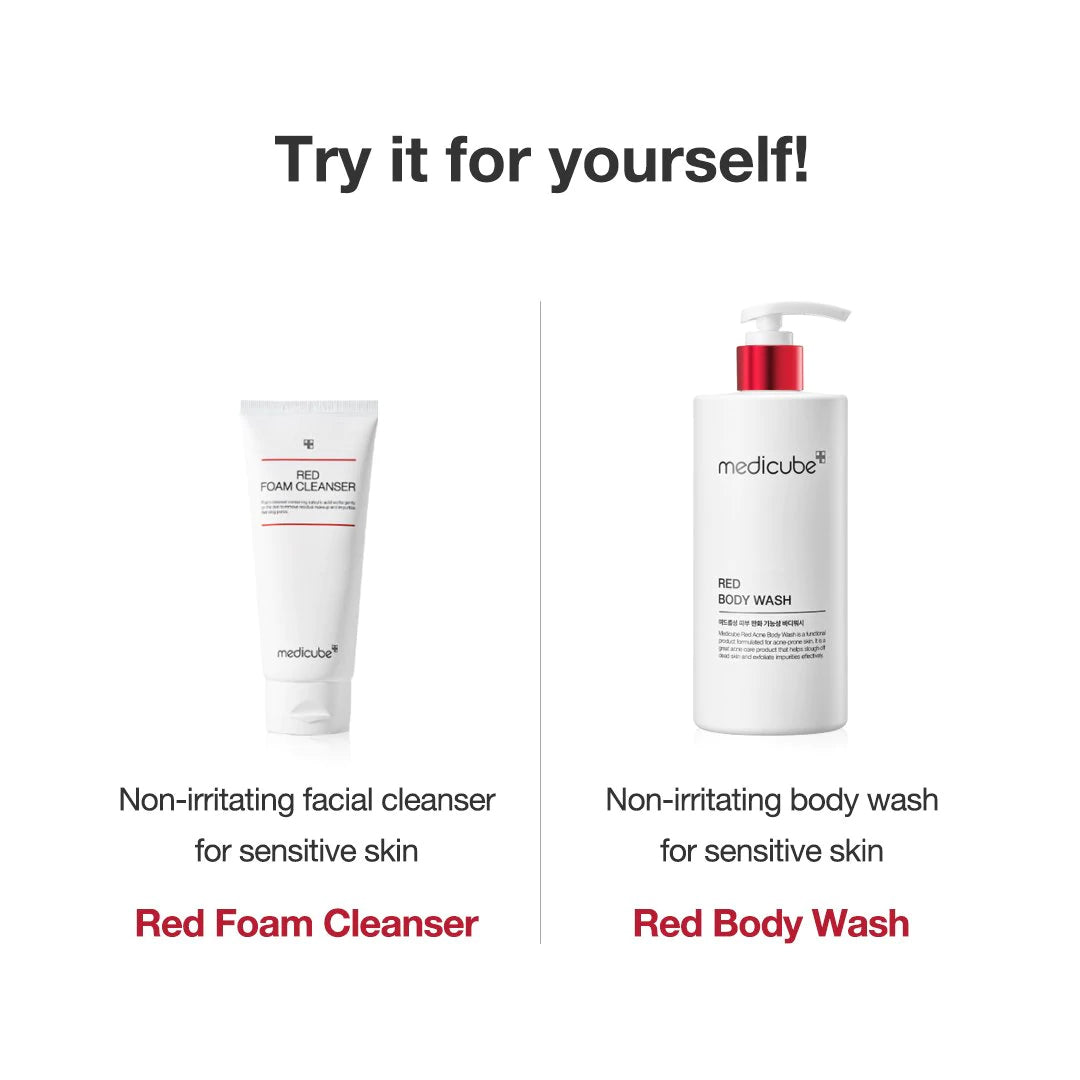 Red Body Wash Z3