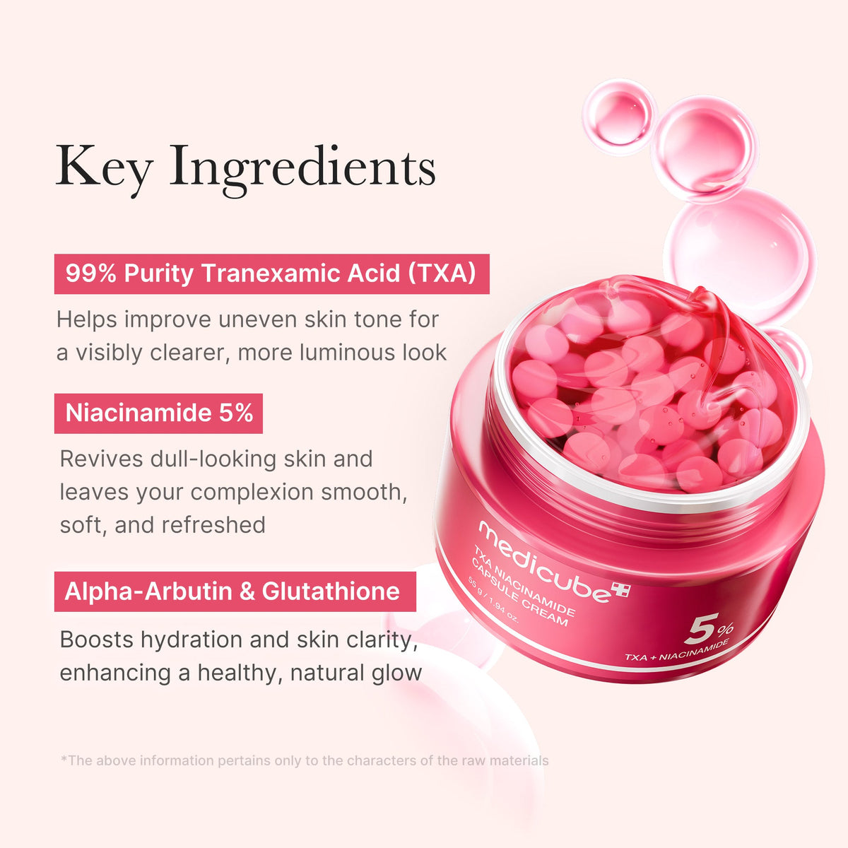 TXA Niacinamide Capsule Cream E5