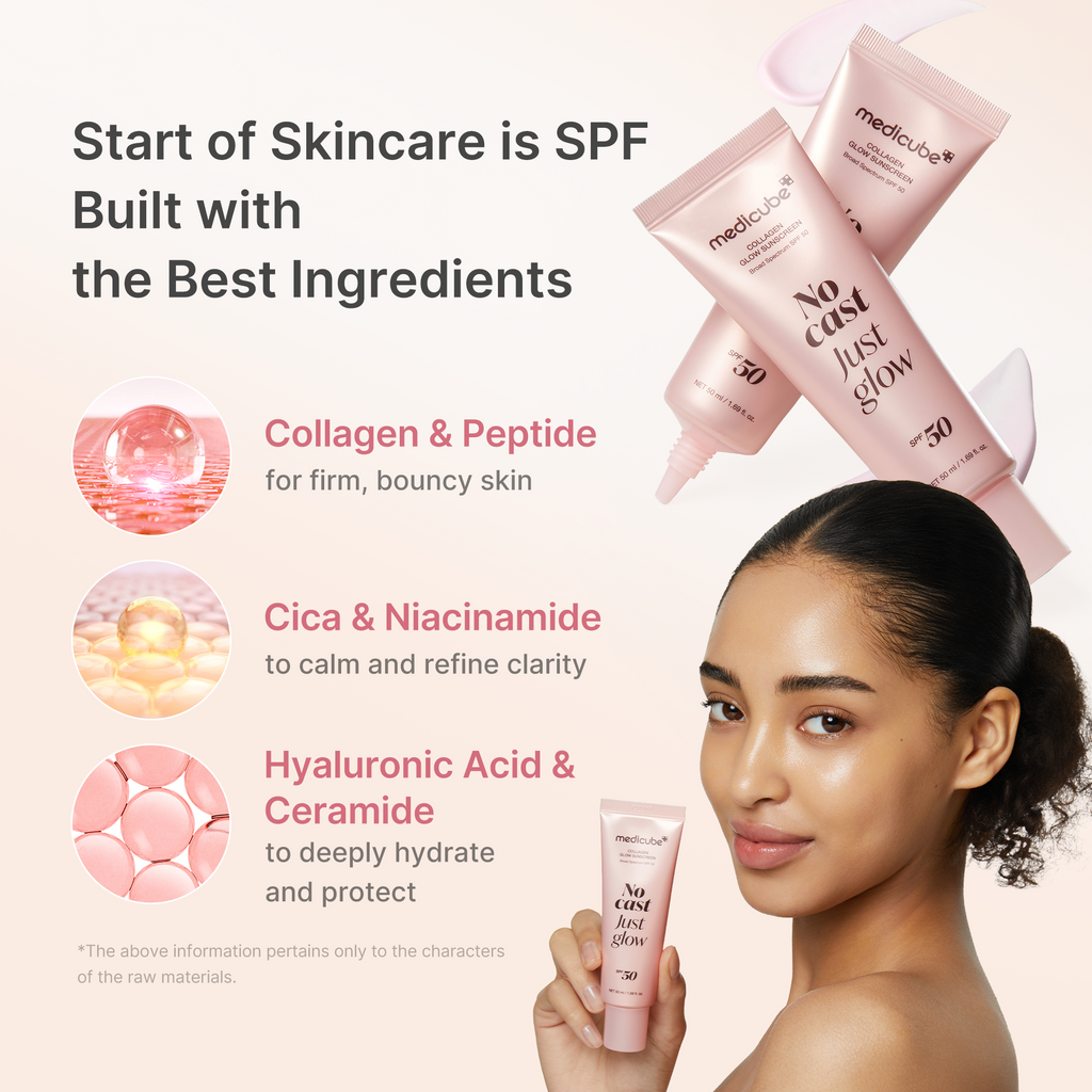 No Cast Just Glow Collagen Sunscreen K5