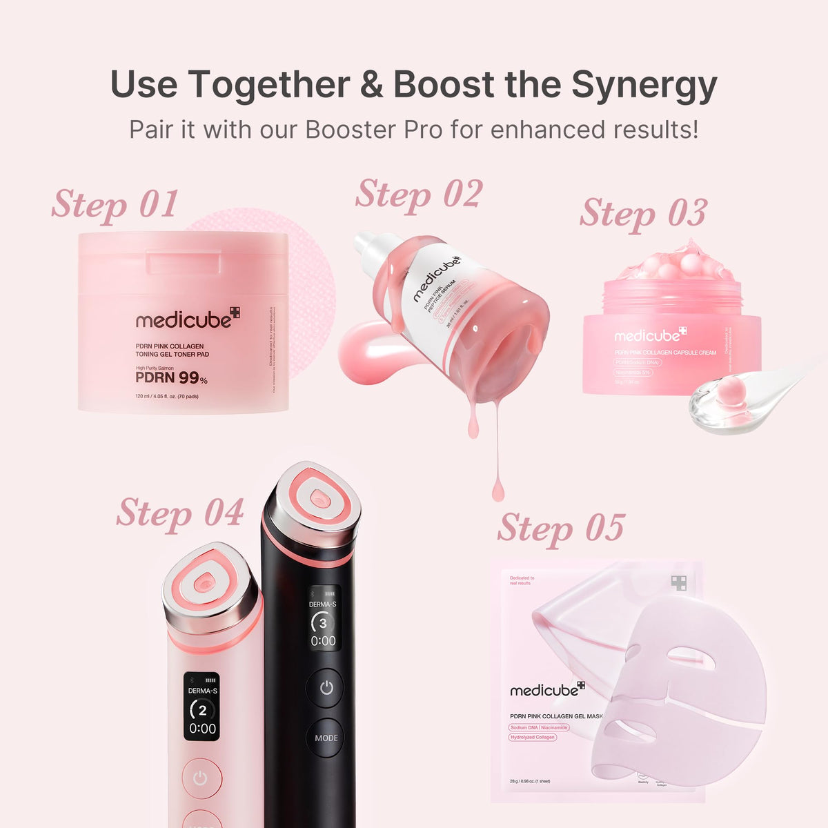PDRN Pink Peptide Serum H3